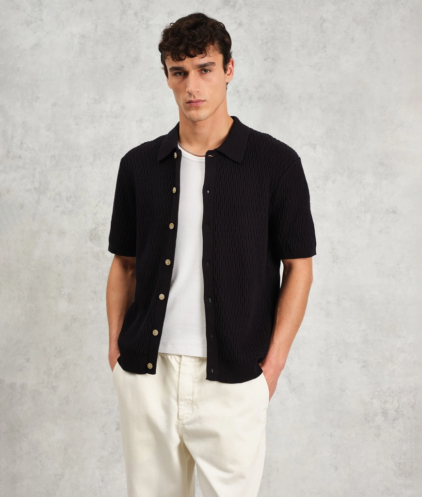 Wax London Mens Tellaro Short Sleeve Shirt